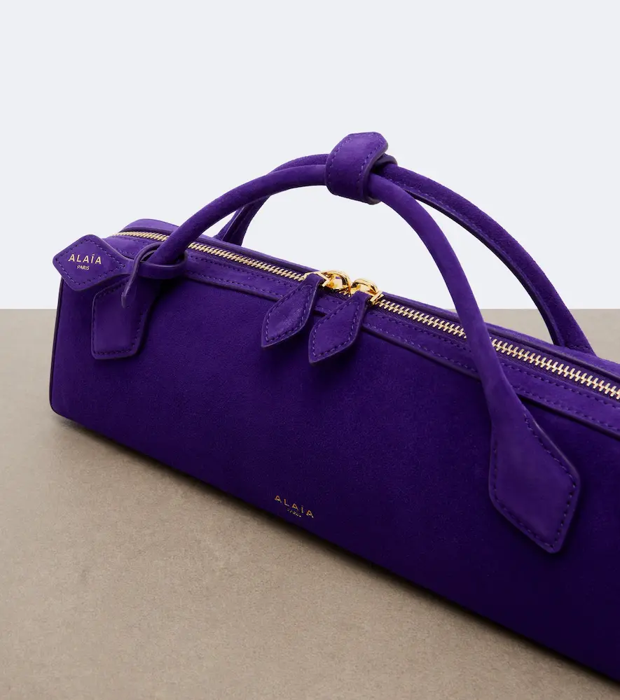 Alaïa Alaïa Le Teckel Small suede clutch | Thumbnail 3 Alaïa Alaïa Le Teckel Small suede clutch | Thumbnail 3