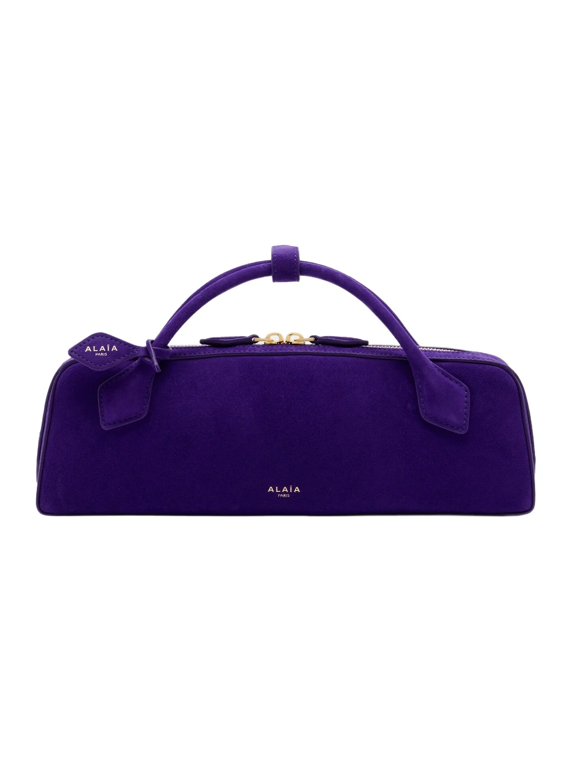 Alaïa Alaïa Le Teckel Small suede clutch