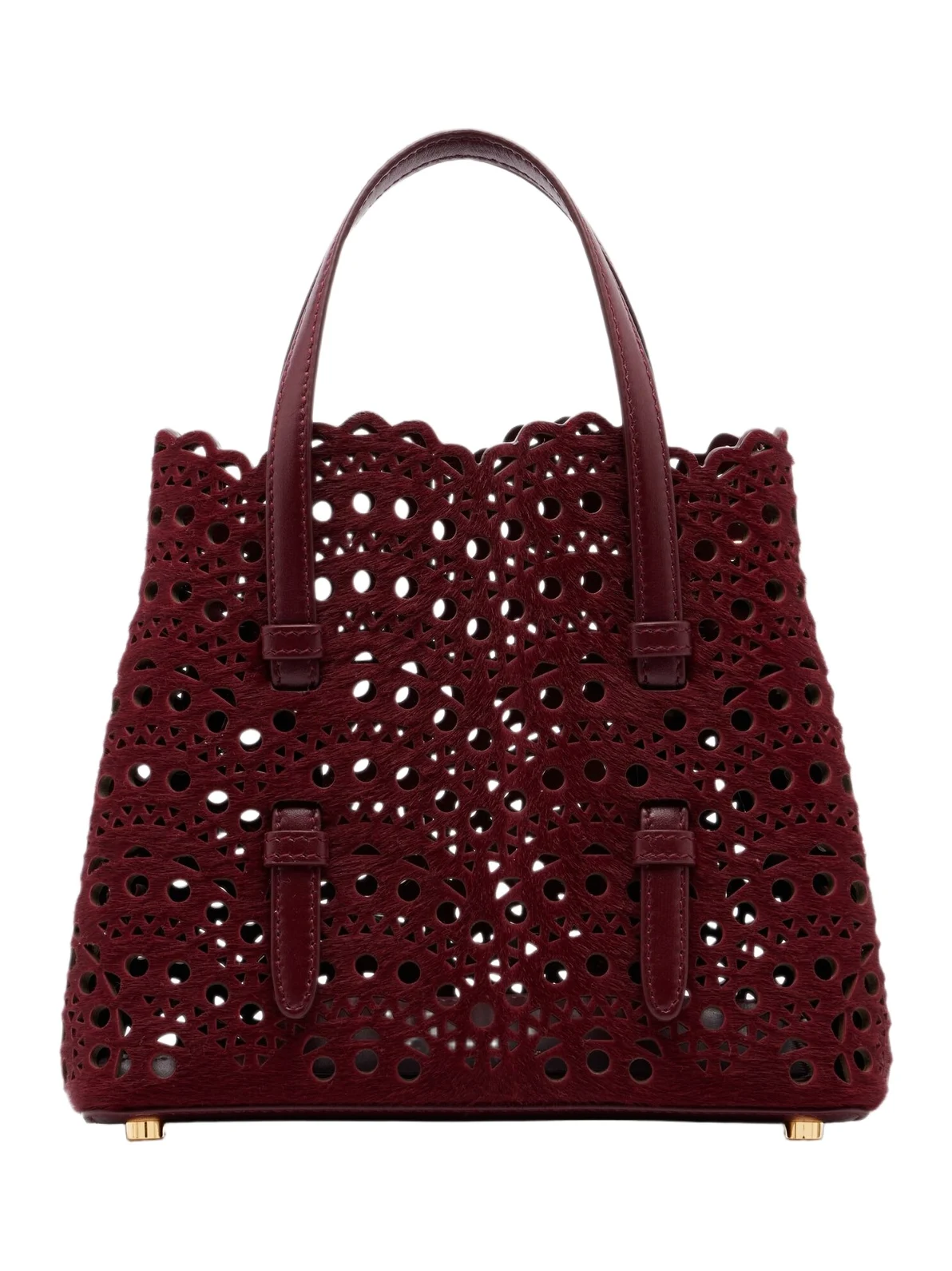 Alaïa Mina 20 Small calf hair top-handle bag Alaïa Mina 20 Small calf hair top-handle bag
