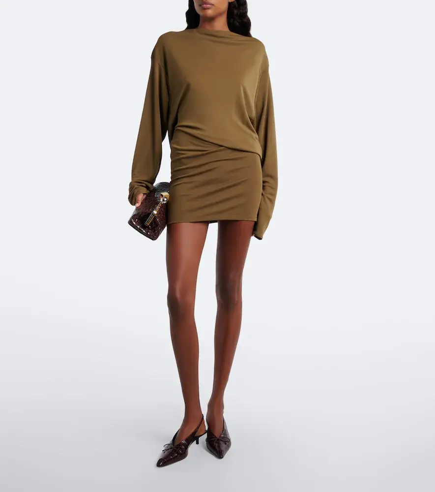 Jacquemus Cubisto croc-effect leather slingback pumps | Thumbnail 6 Jacquemus Cubisto croc-effect leather slingback pumps | Thumbnail 6