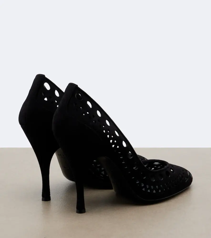 Alaïa Alaïa Vienne suede pumps | Thumbnail 3 Alaïa Alaïa Vienne suede pumps | Thumbnail 3