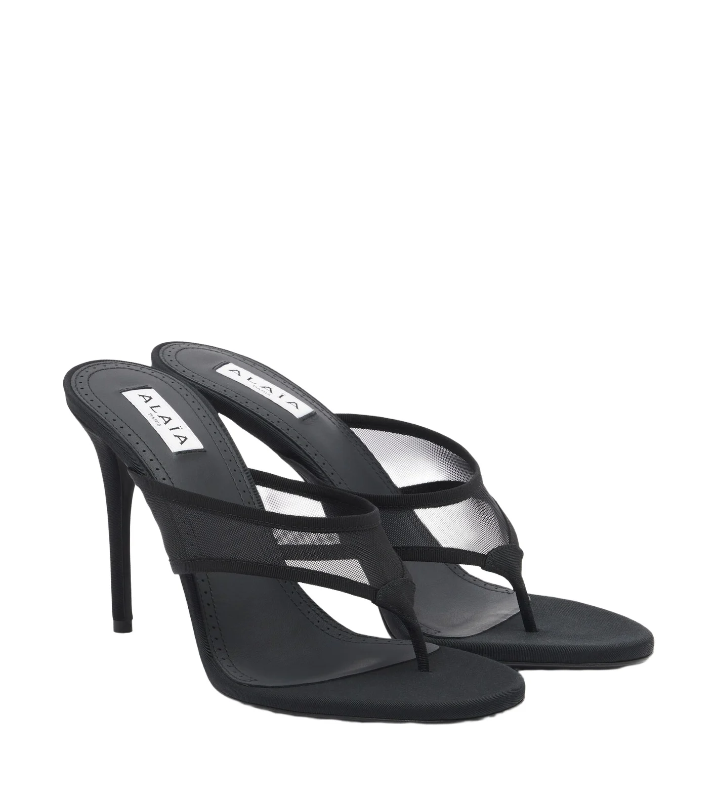 Alaïa Mesh thong sandals Alaïa Mesh thong sandals