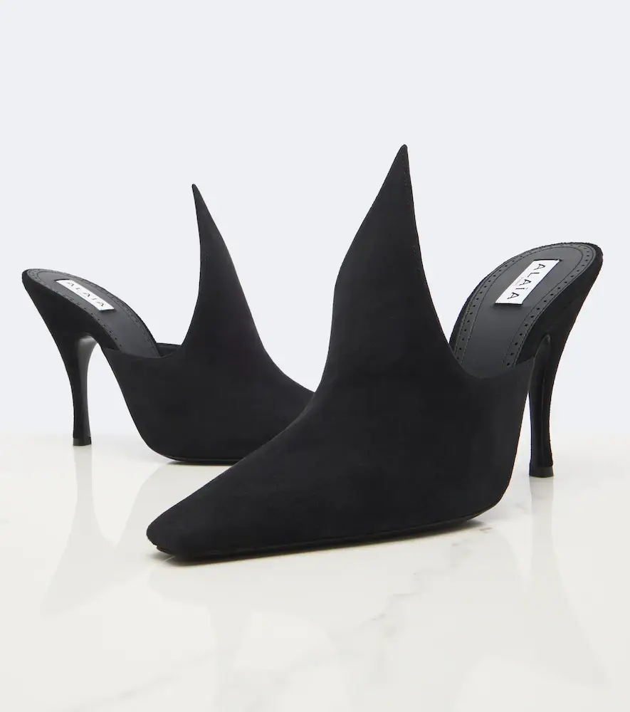 ALAÏA ALAÏA Suede mules | Thumbnail 3 ALAÏA ALAÏA Suede mules | Thumbnail 3