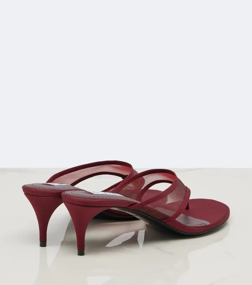 Alaïa Alaïa Mesh thong sandals | Thumbnail 2 Alaïa Alaïa Mesh thong sandals | Thumbnail 2