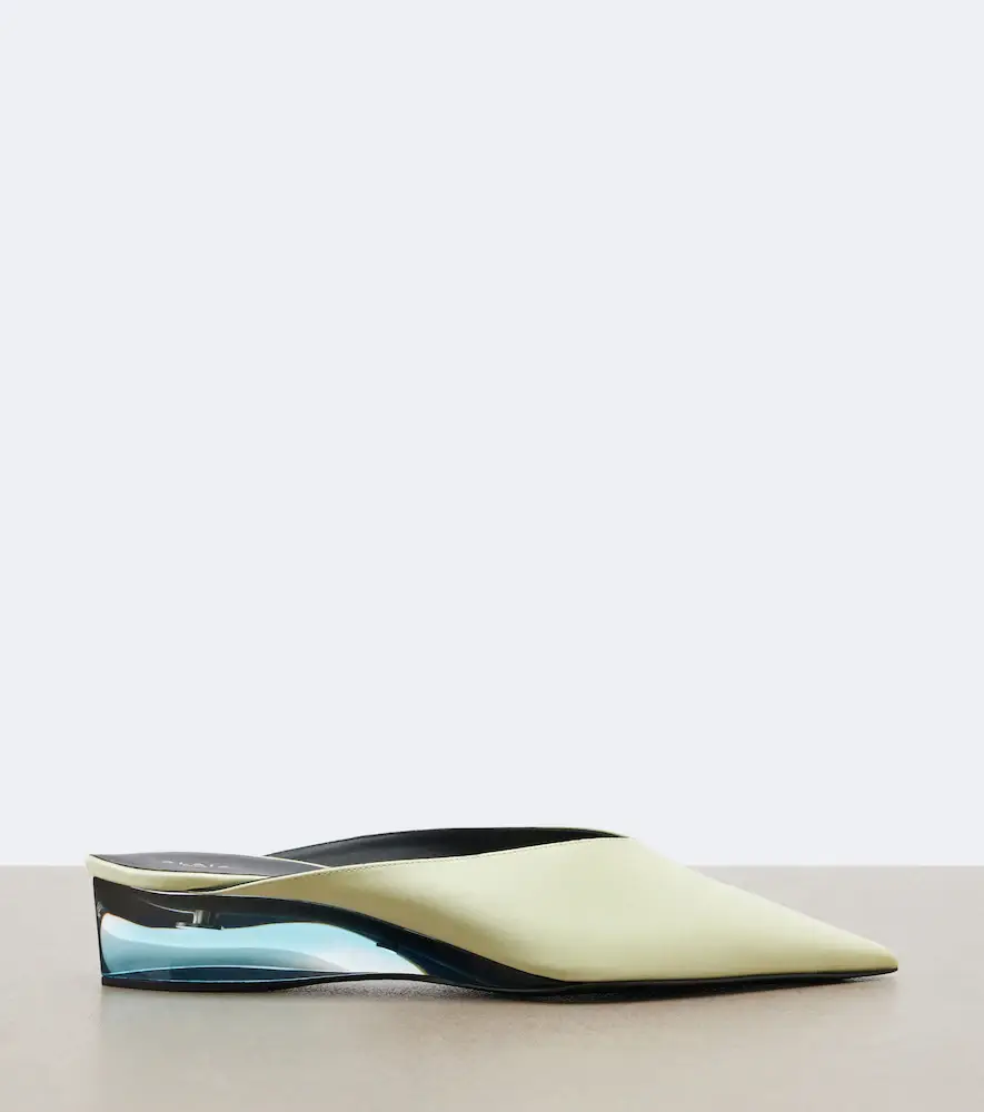 Alaïa Alaïa Satin mules | Thumbnail 2 Alaïa Alaïa Satin mules | Thumbnail 2