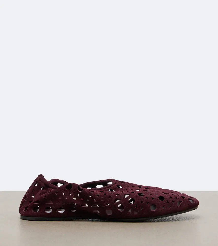 Alaïa Alaïa Vienne suede ballet flats | Thumbnail 2 Alaïa Alaïa Vienne suede ballet flats | Thumbnail 2