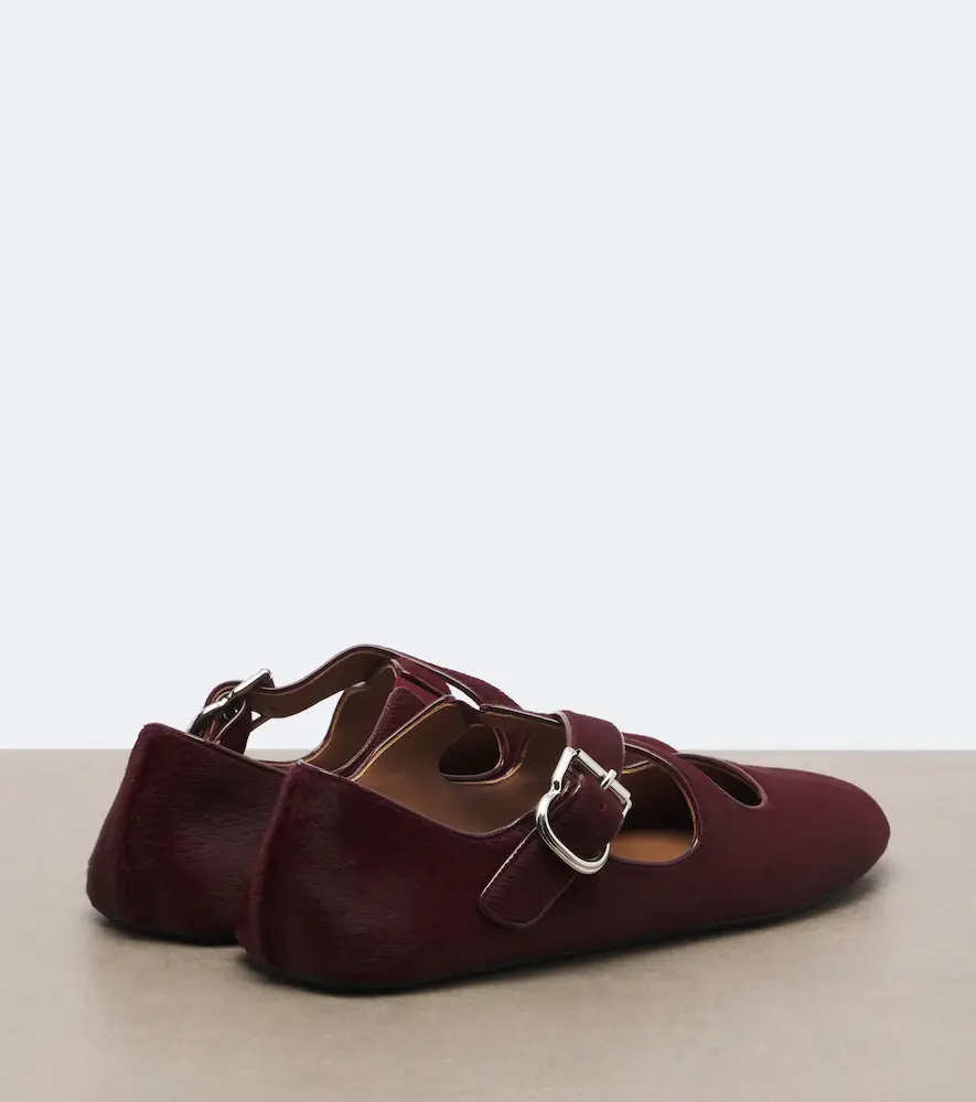 Alaïa Alaïa Calf hair ballet flats | Thumbnail 2 Alaïa Alaïa Calf hair ballet flats | Thumbnail 2