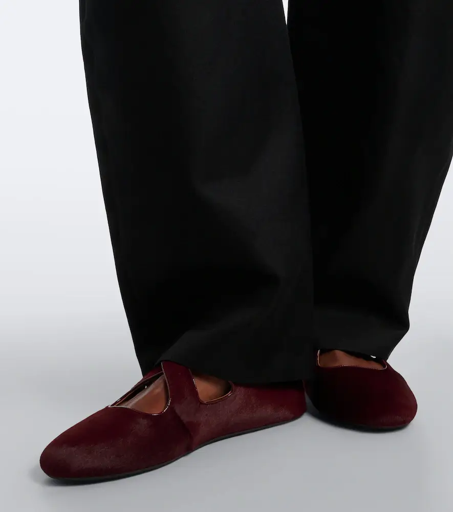 Alaïa Alaïa Calf hair ballet flats | Thumbnail 6 Alaïa Alaïa Calf hair ballet flats | Thumbnail 6