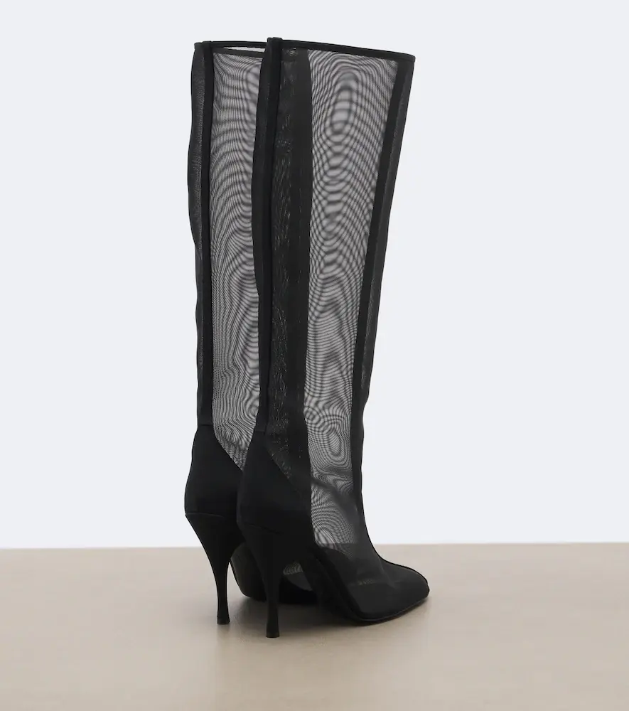 Alaïa Alaïa Mesh knee-high boots | Thumbnail 2