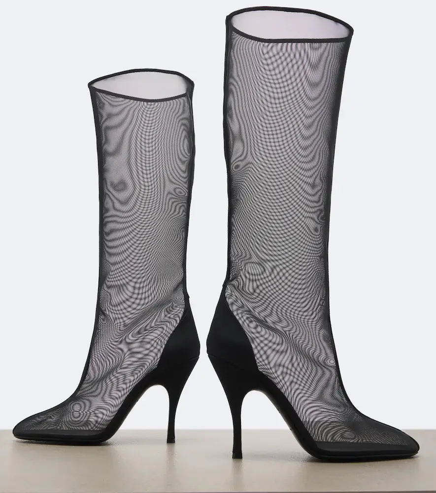 Alaïa Alaïa Mesh knee-high boots | Thumbnail 4