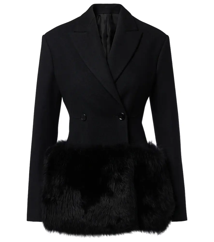 Alaïa Alaïa Double-breasted wool blazer | Image 1 Alaïa Alaïa Double-breasted wool blazer | Image 1