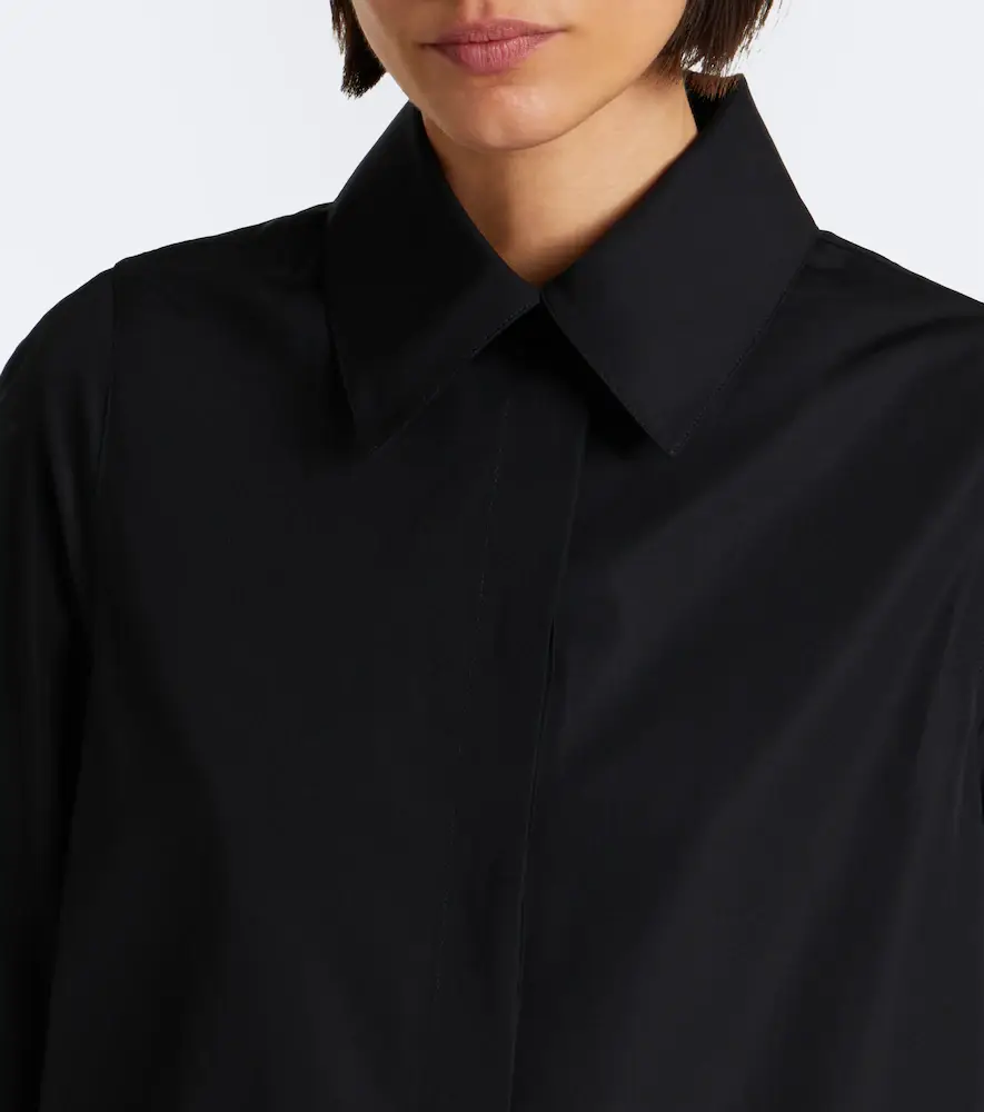 Alaïa Alaïa Oversized cotton poplin shirt | Thumbnail 2
