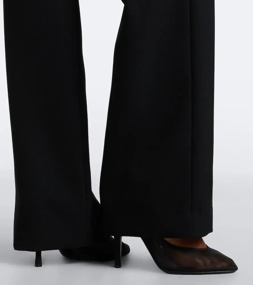 Alaïa Alaïa Wool straight pants | Thumbnail 4