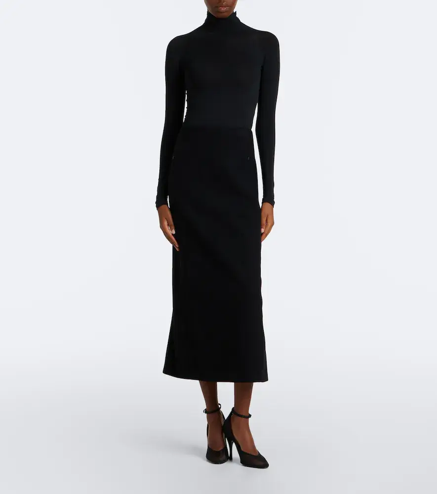 Alaïa Alaïa Wool pencil skirt | Thumbnail 4