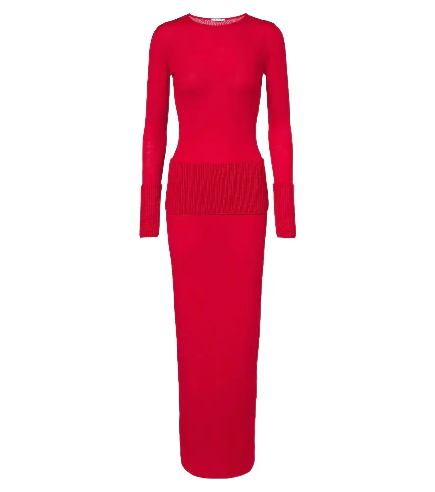 Alaïa Alaïa Wool maxi dress | Image 1 Alaïa Alaïa Wool maxi dress | Image 1