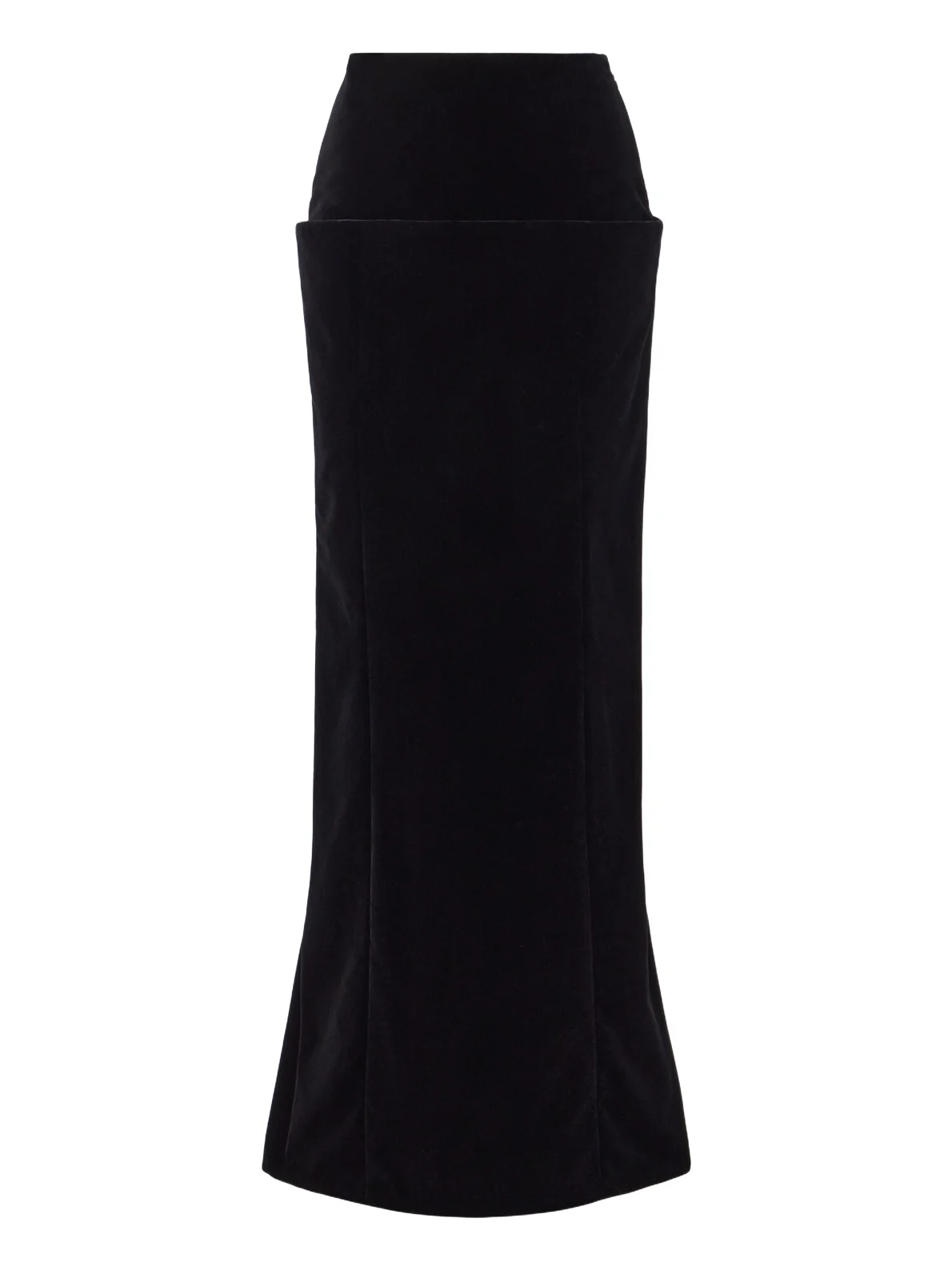 Alaïa Alaïa Cotton velvet maxi skirt