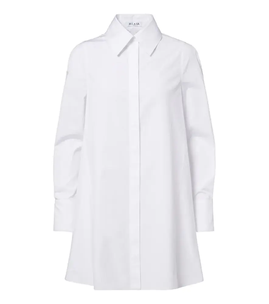 Alaïa Alaïa Cotton poplin minidress | Image 1 Alaïa Alaïa Cotton poplin minidress | Image 1