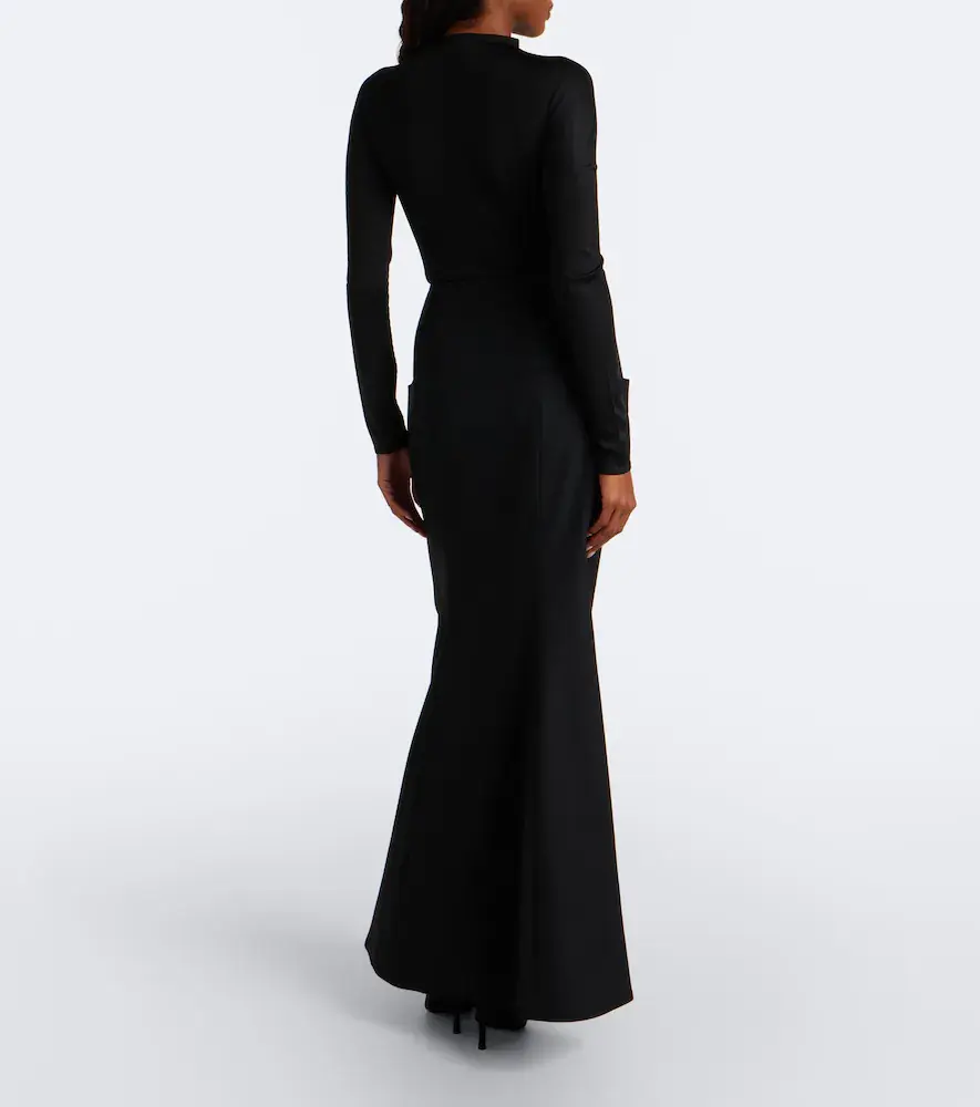 Alaïa Alaïa Wool maxi skirt | Thumbnail 4