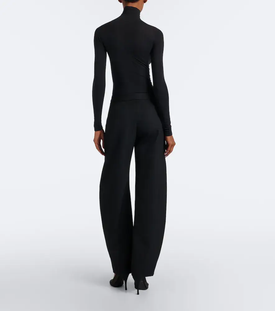 Alaïa Alaïa Wool barrel-leg pants | Thumbnail 3 Alaïa Alaïa Wool barrel-leg pants | Thumbnail 3