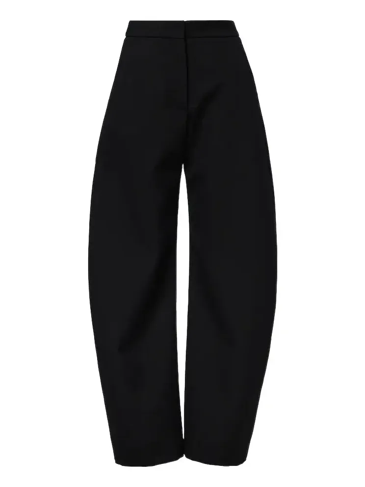 Alaïa Wool barrel-leg pants