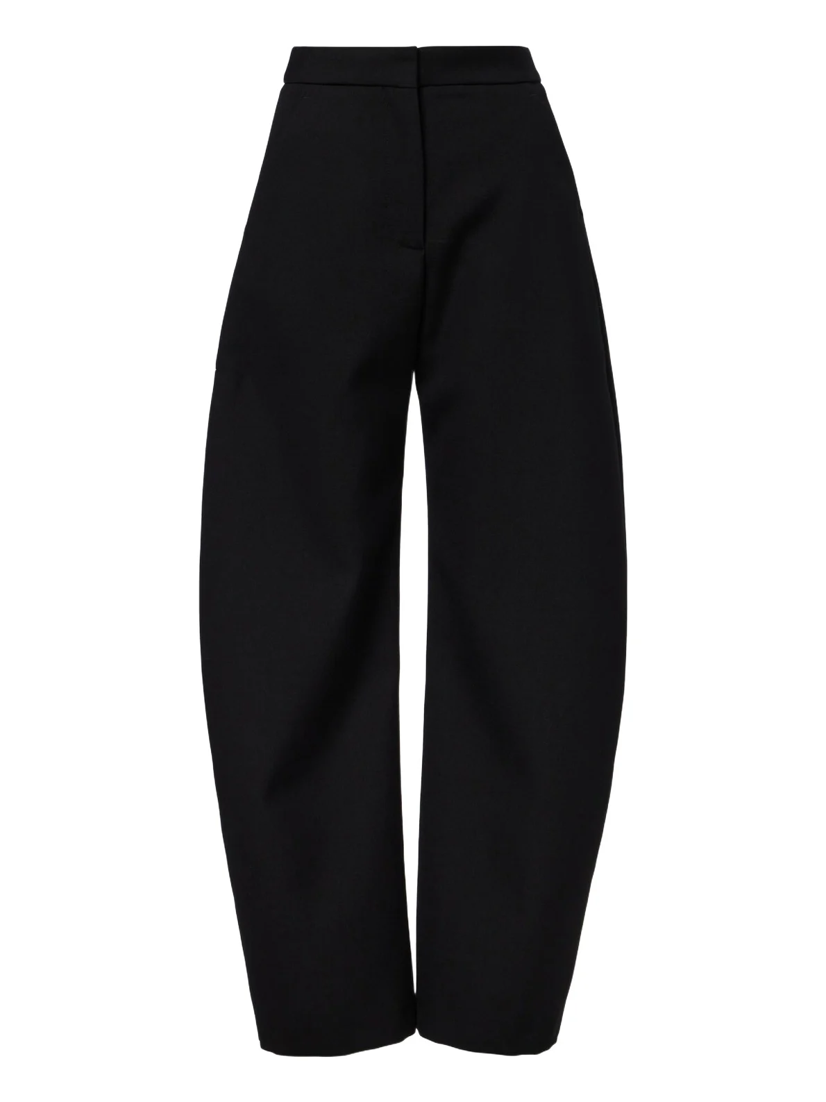 ALAÏA Wool barrel-leg pants