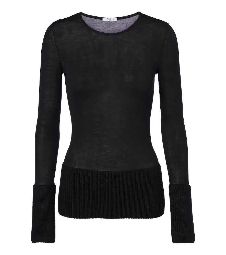 Alaïa Alaïa Wool sweater | Image 1 Alaïa Alaïa Wool sweater | Image 1