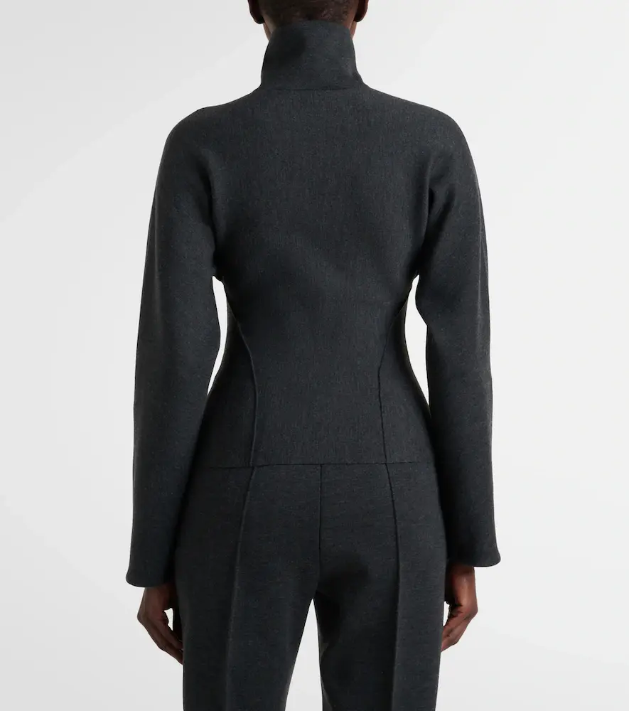 Alaïa Alaïa Wool-blend turtleneck sweater | Thumbnail 3 Alaïa Alaïa Wool-blend turtleneck sweater | Thumbnail 3