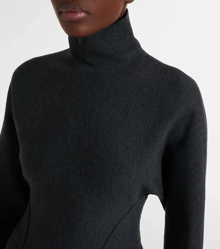 Alaïa Alaïa Wool-blend turtleneck sweater | Thumbnail 4 Alaïa Alaïa Wool-blend turtleneck sweater | Thumbnail 4