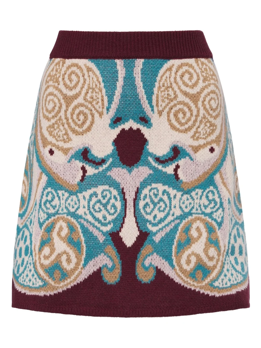 Alchemy jacquard wool miniskirt Alchemy jacquard wool miniskirt