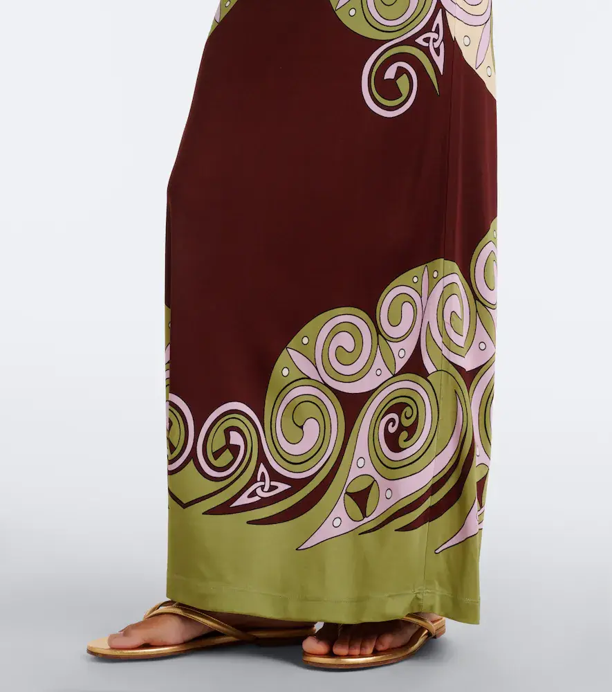 La DoubleJ Kells Swirl jersey maxi dress | Thumbnail 3 La DoubleJ Kells Swirl jersey maxi dress | Thumbnail 3