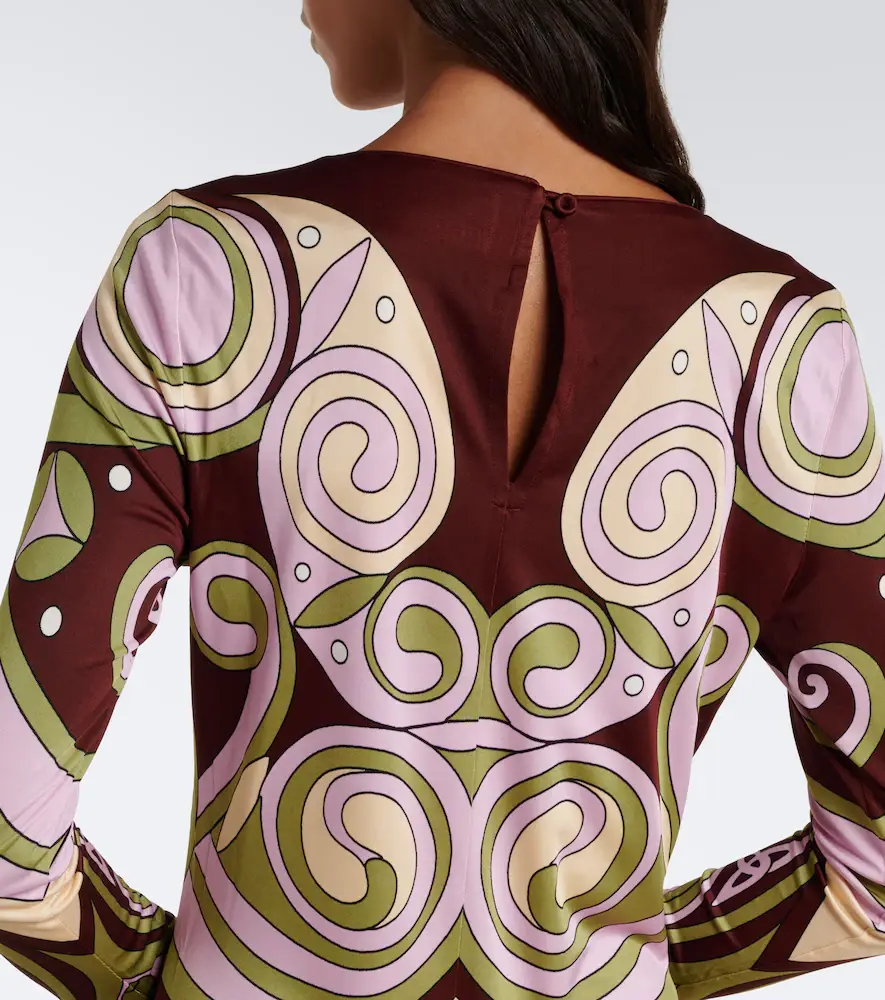 La DoubleJ Kells Swirl jersey maxi dress | Thumbnail 4 La DoubleJ Kells Swirl jersey maxi dress | Thumbnail 4