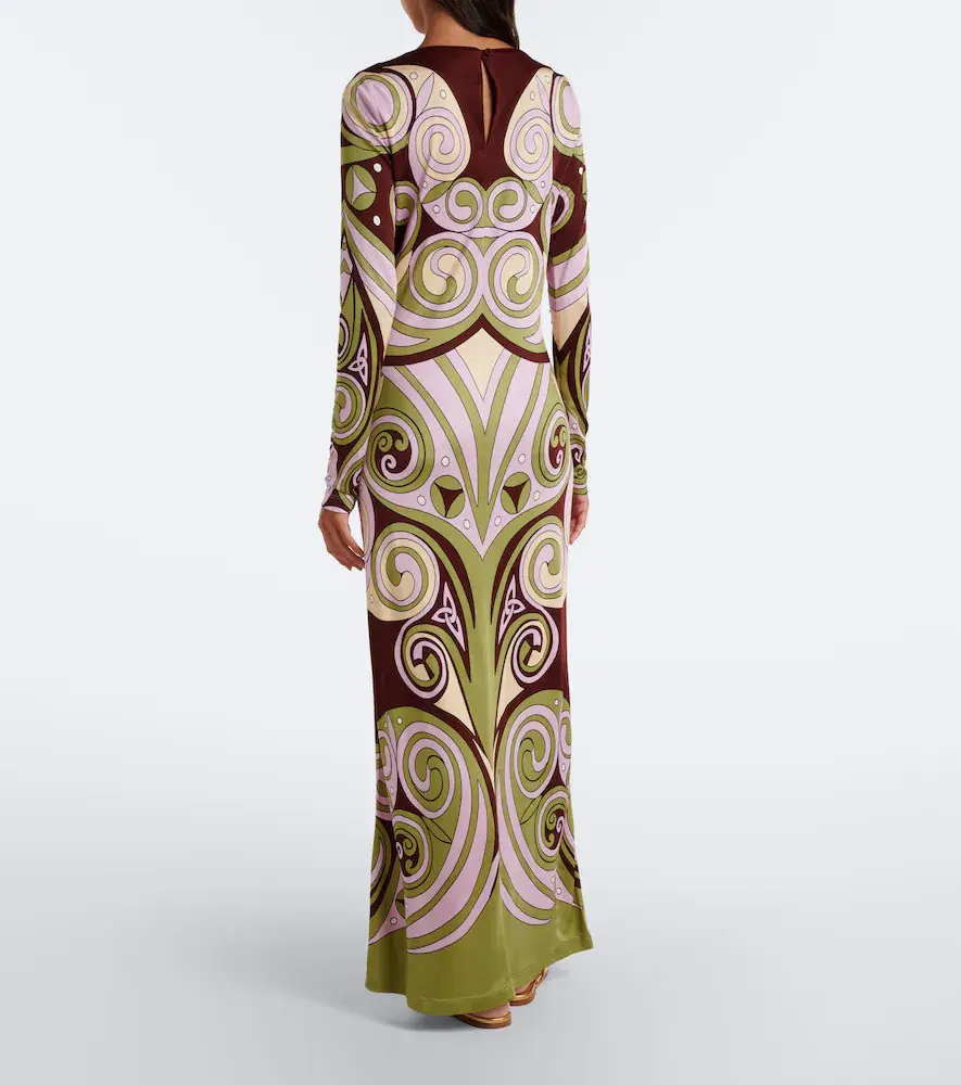 La DoubleJ Kells Swirl jersey maxi dress | Thumbnail 5 La DoubleJ Kells Swirl jersey maxi dress | Thumbnail 5