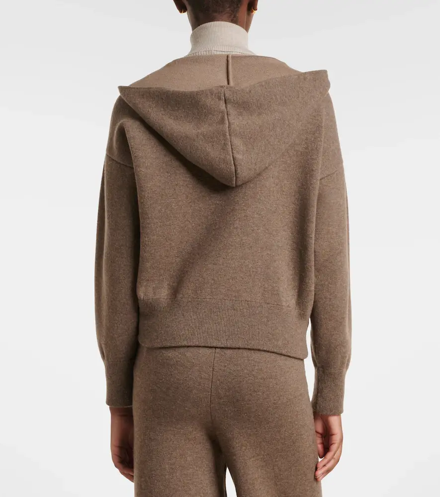 AGNONA Cashmere, wool, and silk hoodie | Thumbnail 5