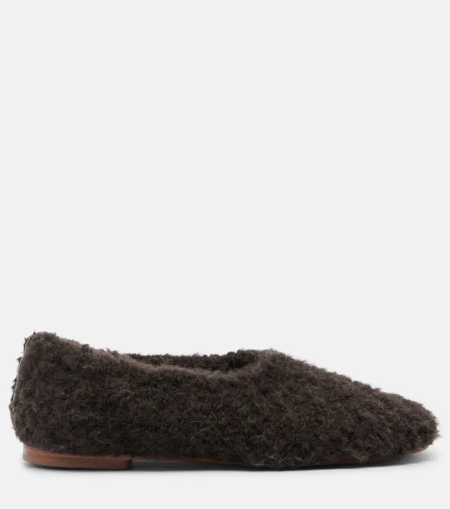 Gabriela Hearst Emperor bouclé ballet flats | Thumbnail 4 Gabriela Hearst Emperor bouclé ballet flats | Thumbnail 4