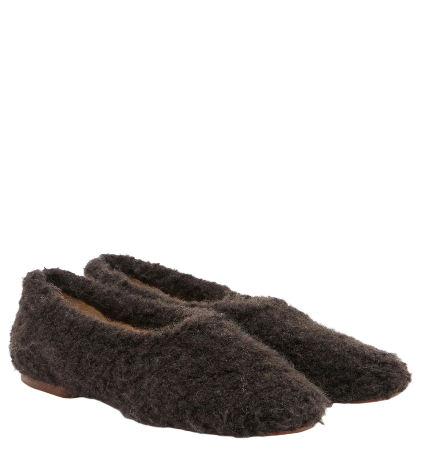 Gabriela Hearst Emperor bouclé ballet flats