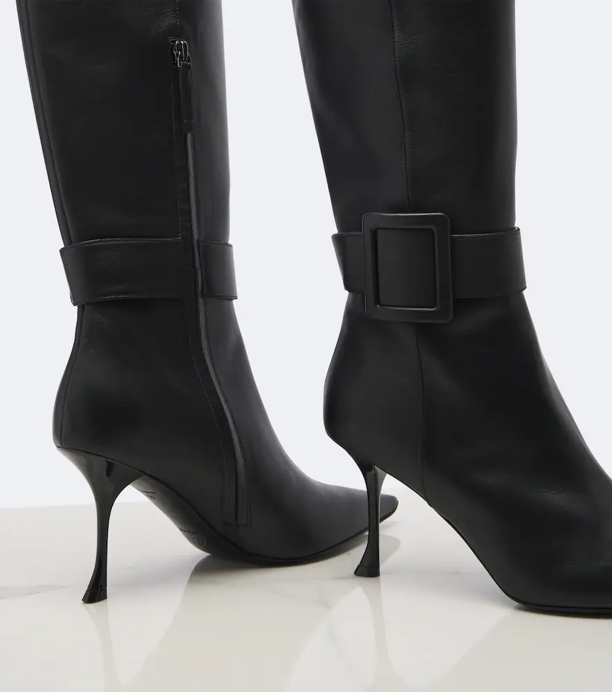Roger Vivier Viv Ville leather knee-high boots | Thumbnail 4 Roger Vivier Viv Ville leather knee-high boots | Thumbnail 4