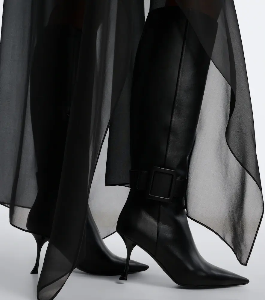 Roger Vivier Viv Ville leather knee-high boots | Thumbnail 6 Roger Vivier Viv Ville leather knee-high boots | Thumbnail 6