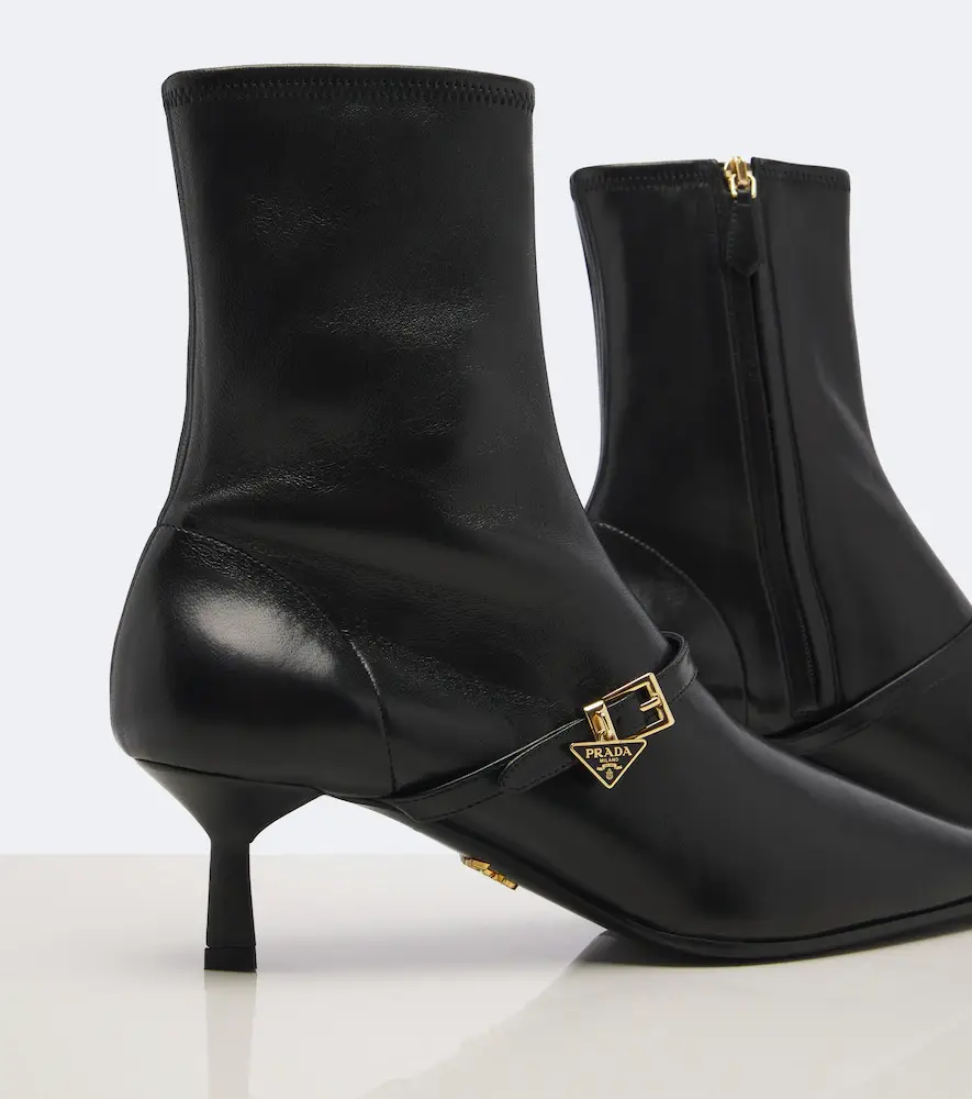 Prada Leather ankle boots | Thumbnail 3 Prada Leather ankle boots | Thumbnail 3