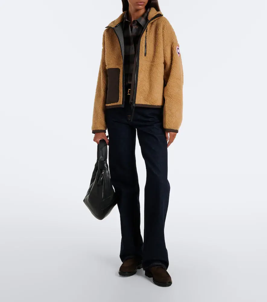 Canada Goose Simcoe wool-blend fleece jacket | Thumbnail 6 Canada Goose Simcoe wool-blend fleece jacket | Thumbnail 6