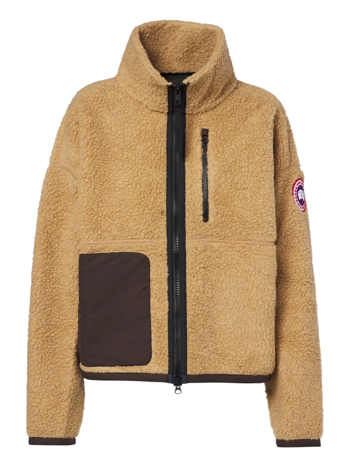 Canada Goose Simcoe wool-blend fleece jacket