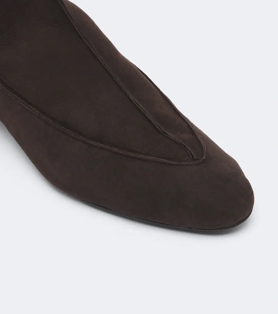 Magda Butrym Shearling-lined suede ankle boots | Thumbnail 4 Magda Butrym Shearling-lined suede ankle boots | Thumbnail 4