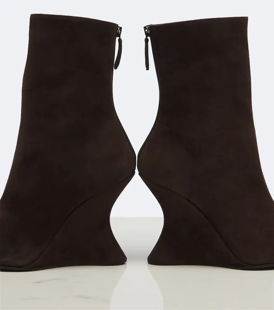 Aquazzura Amore suede ankle boots | Thumbnail 2 Aquazzura Amore suede ankle boots | Thumbnail 2