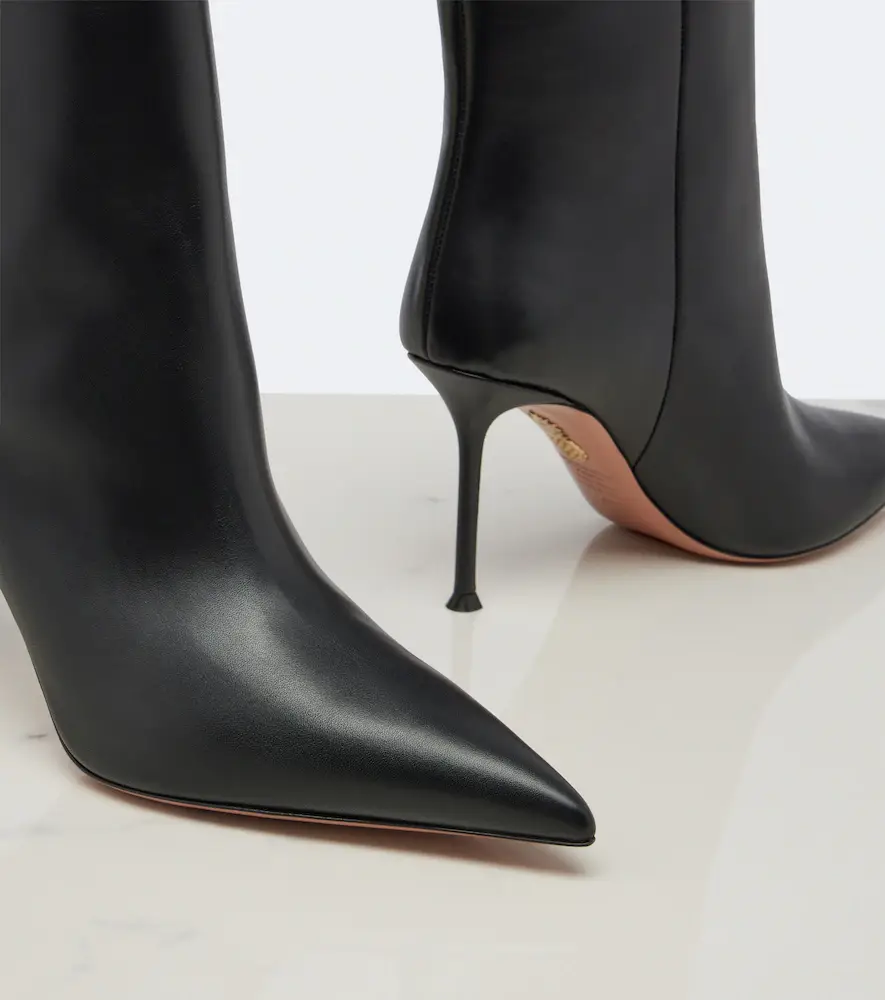 Aquazzura Harper leather ankle boots | Thumbnail 2 Aquazzura Harper leather ankle boots | Thumbnail 2
