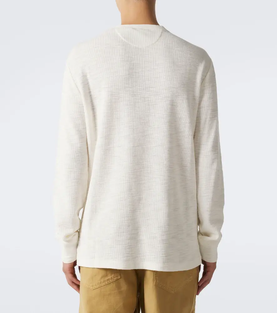 Polo Ralph Lauren Waffle-knit cotton Henley shirt | Thumbnail 2