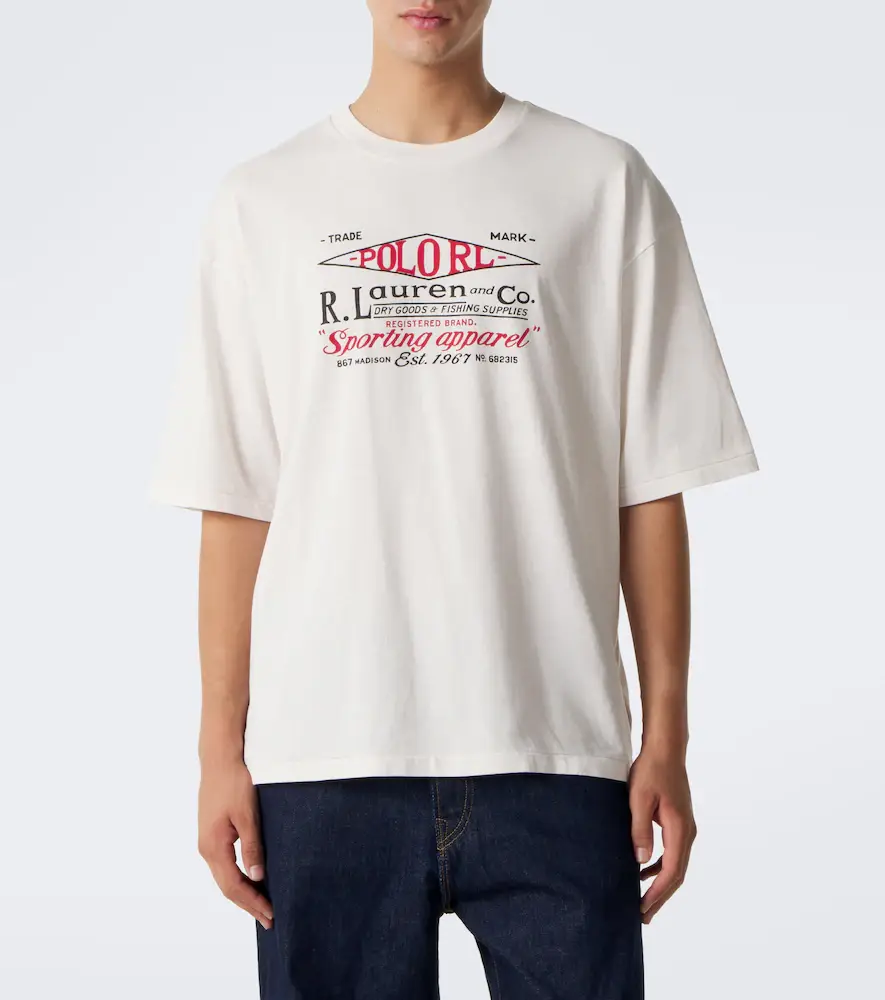 Polo Ralph Lauren Printed cotton jersey T-shirt | Thumbnail 4 Polo Ralph Lauren Printed cotton jersey T-shirt | Thumbnail 4