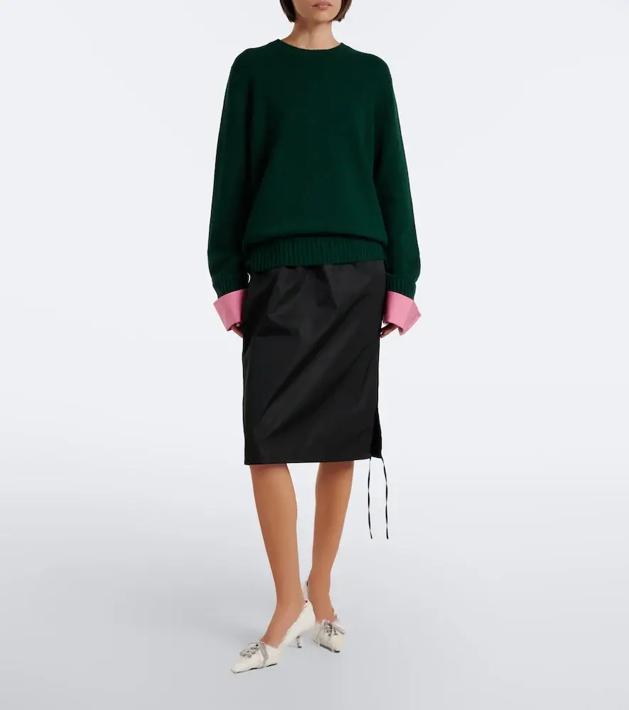 Prada Wool and cashmere sweater | Thumbnail 2 Prada Wool and cashmere sweater | Thumbnail 2