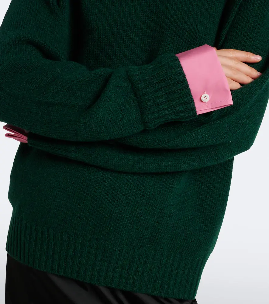 Prada Wool and cashmere sweater | Thumbnail 5 Prada Wool and cashmere sweater | Thumbnail 5