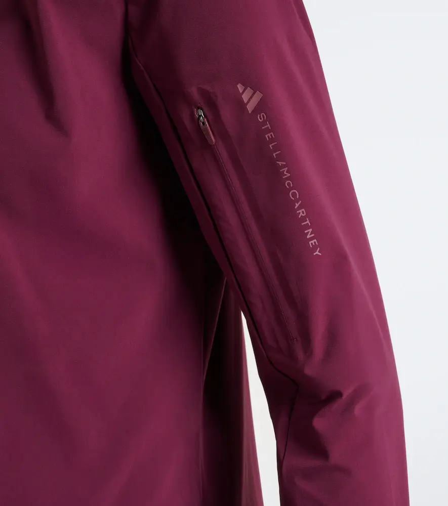 adidas by Stella McCartney Hooded open-back technical top | Thumbnail 4 adidas by Stella McCartney Hooded open-back technical top | Thumbnail 4