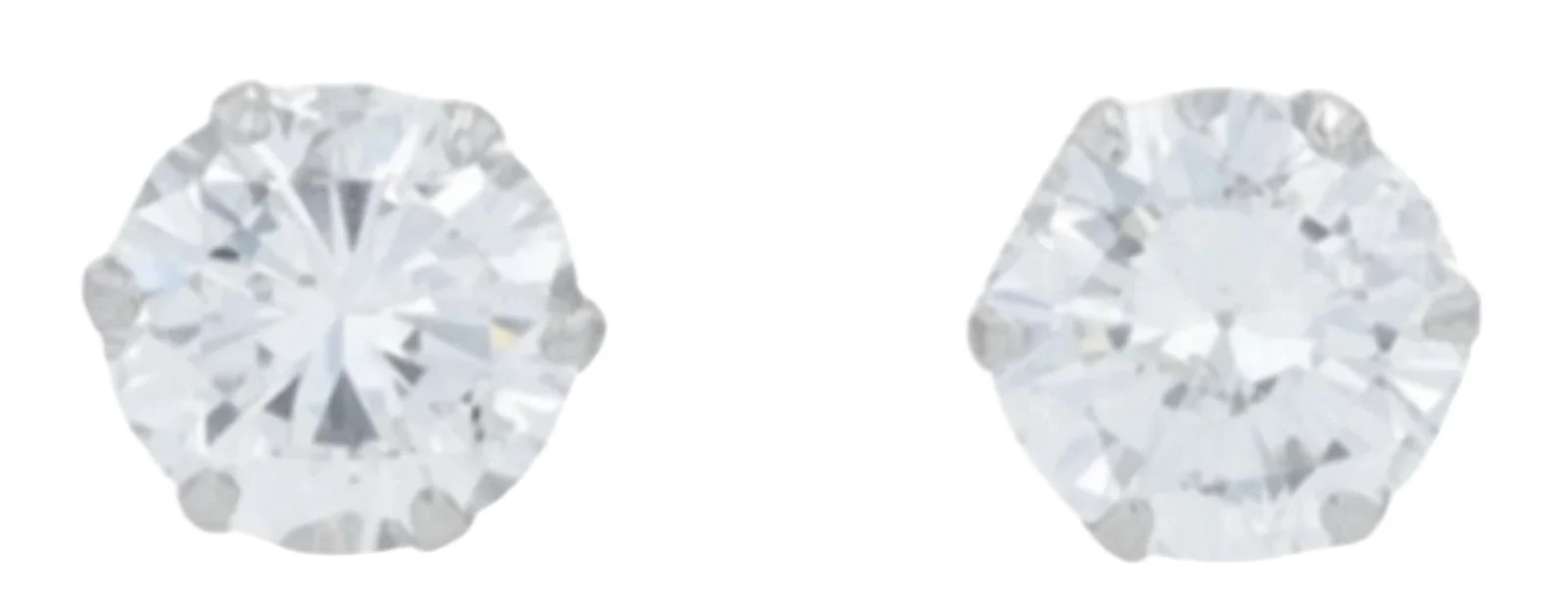 Wish Fine Jewelry 1.082ct Diamond Platinum Stud Earrings