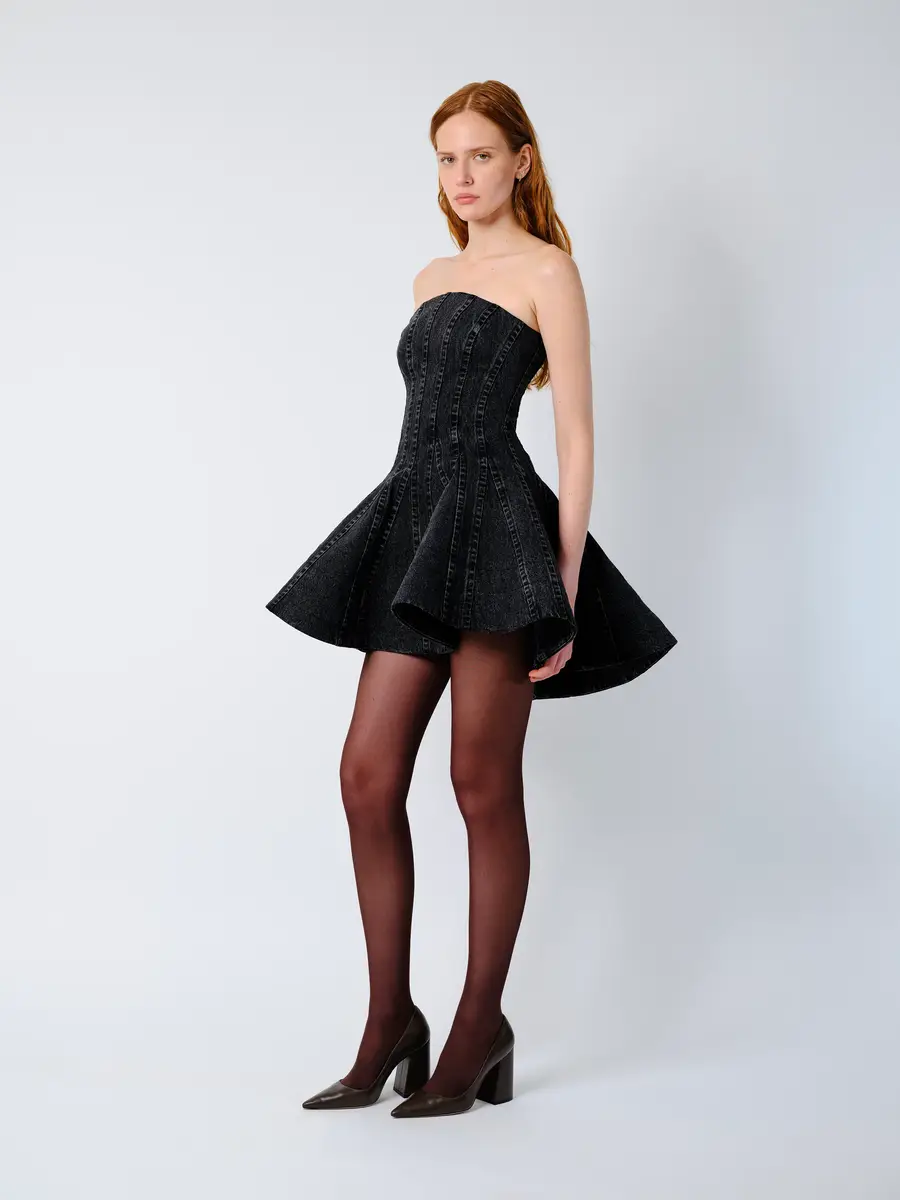 Aknvas The Lefa dress in black denim | Thumbnail 2 Aknvas The Lefa dress in black denim | Thumbnail 2